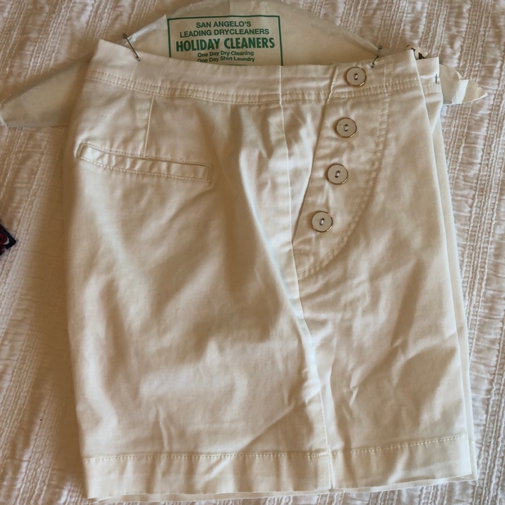 White Shorts